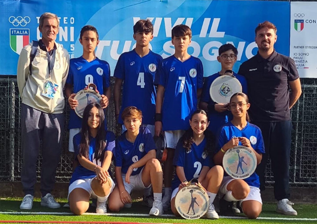 La ASD Pallatamburello Valle Caudina conquista il quinto posto al Trofeo CONI 2025