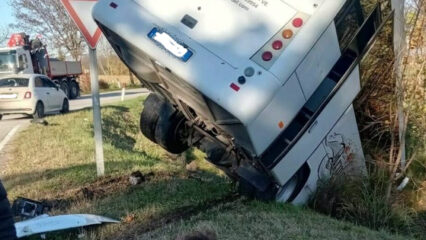Sesto al Reghena: bus finisce in un fosso. A bordo 20 studenti