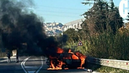 Castelfidardo: uomo muore carbonizzato nel frontale con l'auto