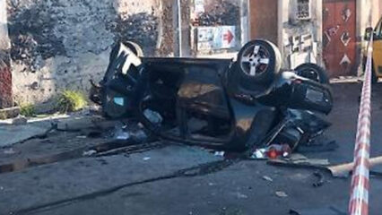 Christian Mandrà, 38 anni, muore nell'auto ribaltata