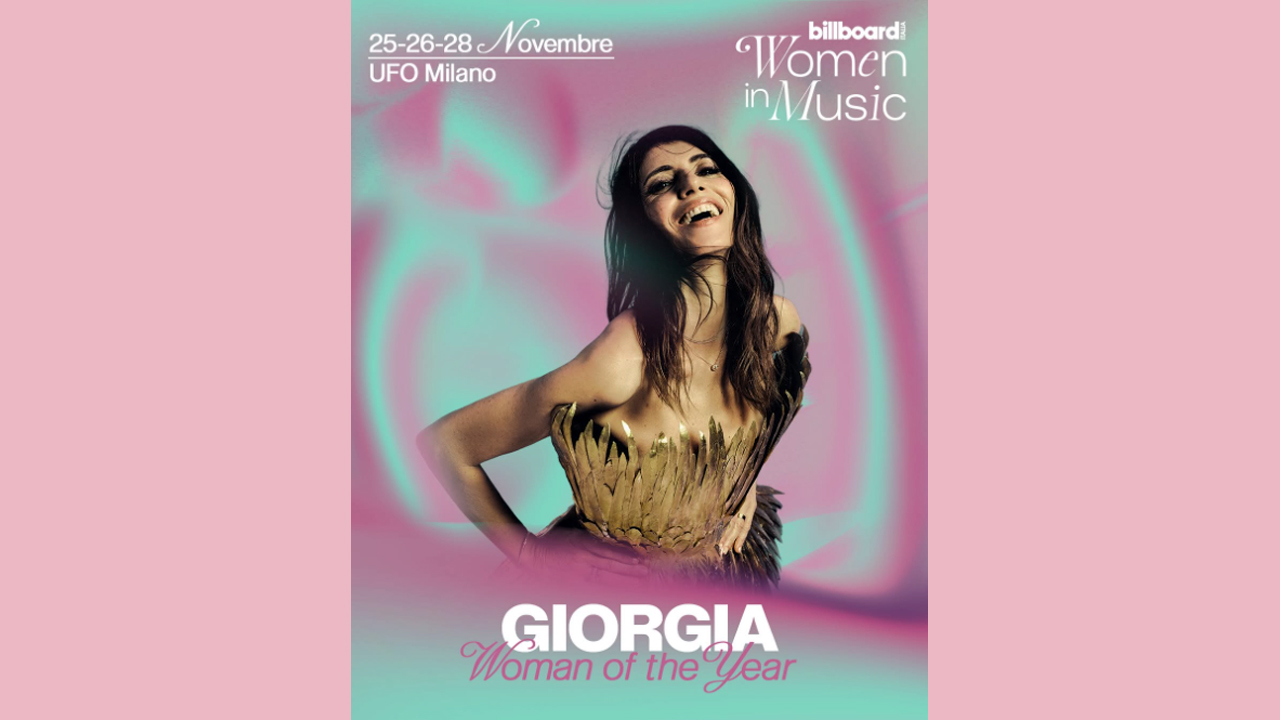 Donna dell’Anno è la cantante Giorgia