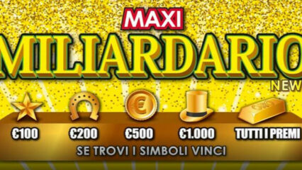 Gratta e Vinci: con 20 euro si porta a casa 2 milioni di euro