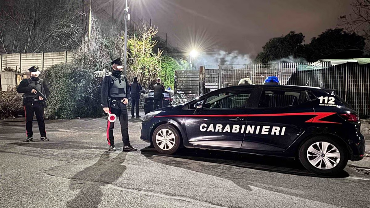 Roma: arresti nel campo nomadi di via dei Gordiani