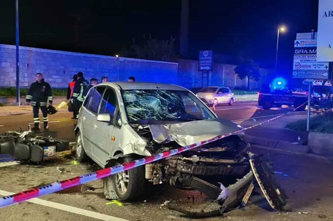 Nicola Salis, 27 anni, muore nello scontro fra moto e auto