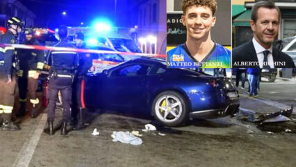 Vigevano: Matteo Bettanti si schianta con la Ferrari