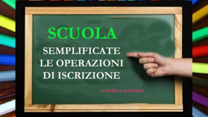 Scuola: facilitate le procedure di iscrizione