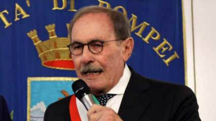 Il sindaco di Pompei Carmine Lo Sapio muore improvvisamente