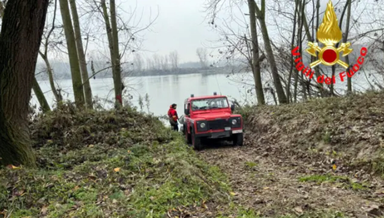 Caselle Landi: corpo di uomo recuperato dalle acque del fiume Po
