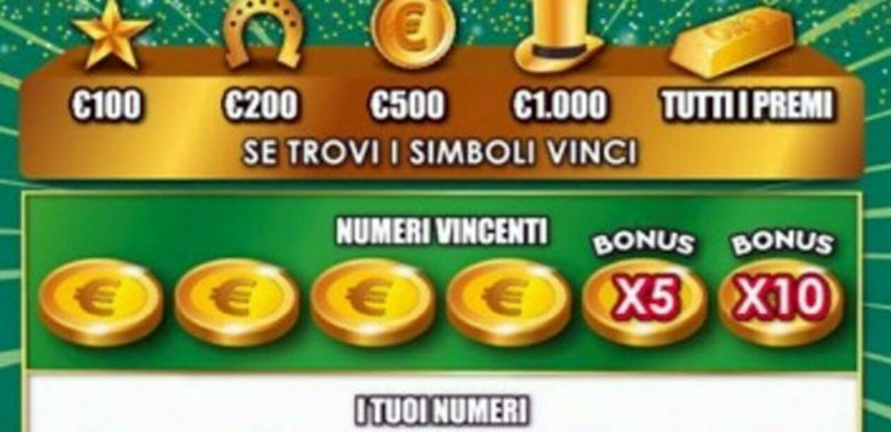 Gratta e Vinci: con 10 euro vince due milioni grattando un Mega Miliardario New