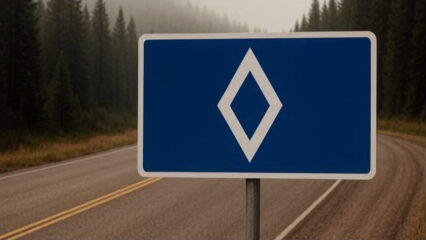 Un nuovo cartello stradale per conducenti