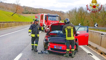 Irpinia: 40 interventi dei Vigili del Fuoco per il maltempo