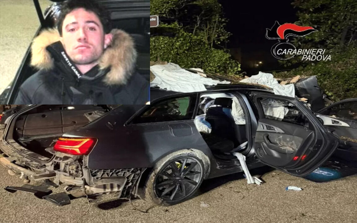 Marco Miotto si schianta con l’auto contro un muro e muore