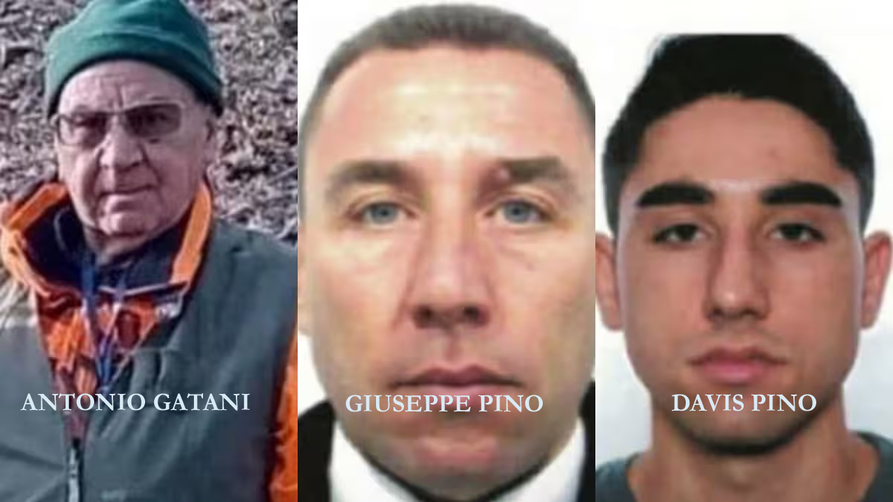 Antonio Gatani e i fratelli Davis e Giuseppe Pino: nessuno dei tre si è ucciso