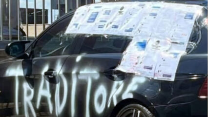 Vendetta ad Altamura: l'auto della "discordia" diventa virale