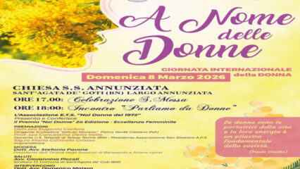 Sannio: Sant’Agata de’ Goti celebra l’8 marzo con l’evento A Nome delle Donne