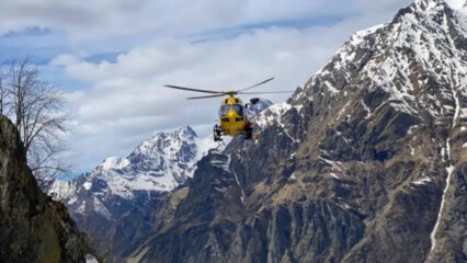Valbondione: cade per 100 metri verso il Rifugio Brunone