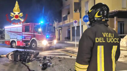 Incidente in scooter a Quartu: muore dopo sei giorni il 25enne Riccardo Piras