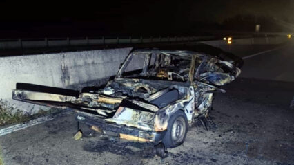 Torre Guaceto: un morto carbonizzato sulla Statale 379