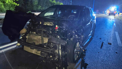 Inferno sull’Ofantina: strage di mucche e 4 feriti