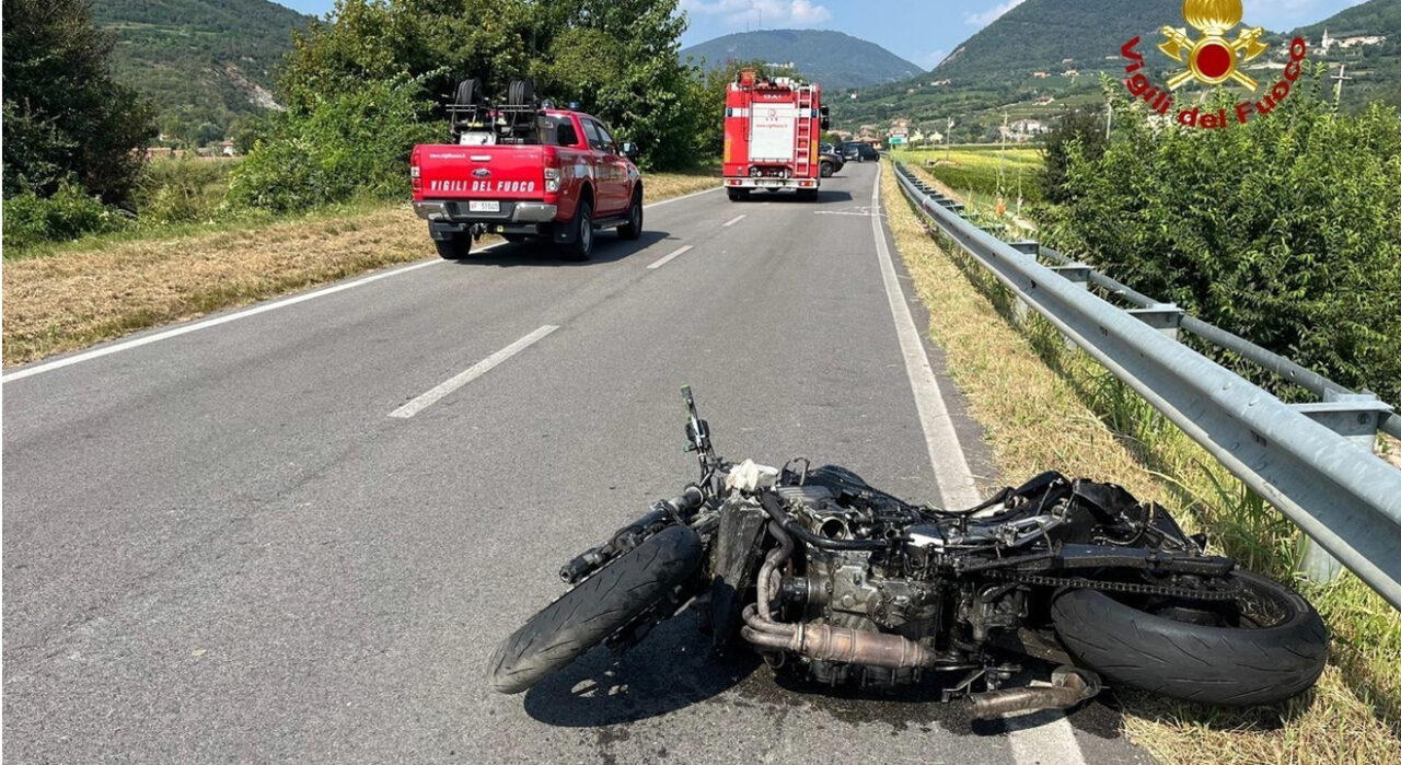 Povoletto: muore il motociclista Matteo Cecchinel