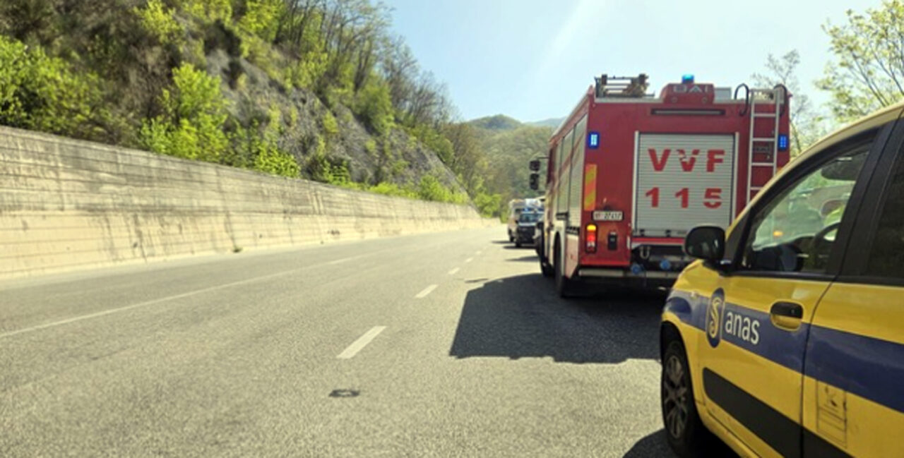 Rieti-Torano: gesto estremo da un viadotto