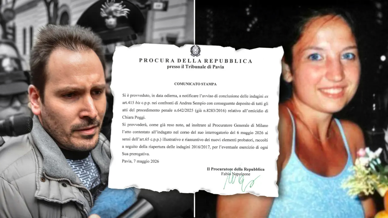 Garlasco: accusa di omicidio per Andrea Sempio