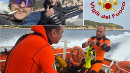 Golfo di Olbia: peschereccio recupera i resti di uno dei fratelli Deiana
