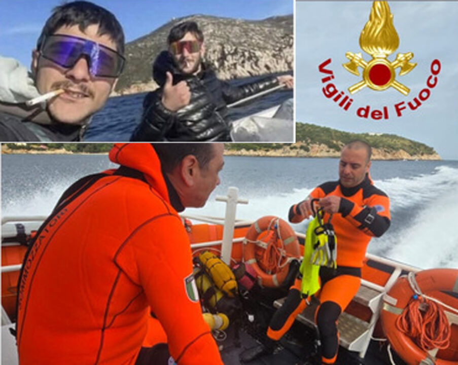 Golfo di Olbia: peschereccio recupera i resti di uno dei fratelli Deiana