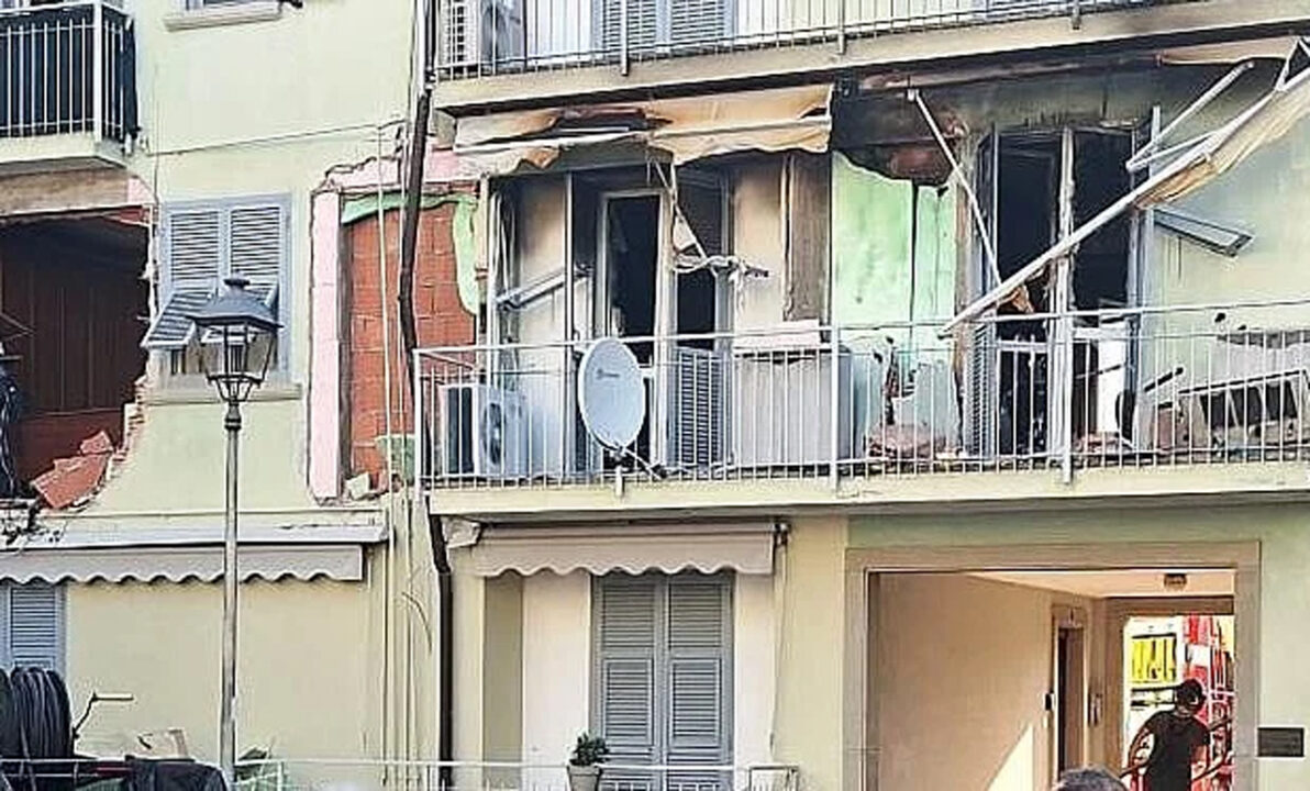 Esplosione all’alba a Vignole Borbera: distrutto un alloggio, drammatico tentativo di suicidio