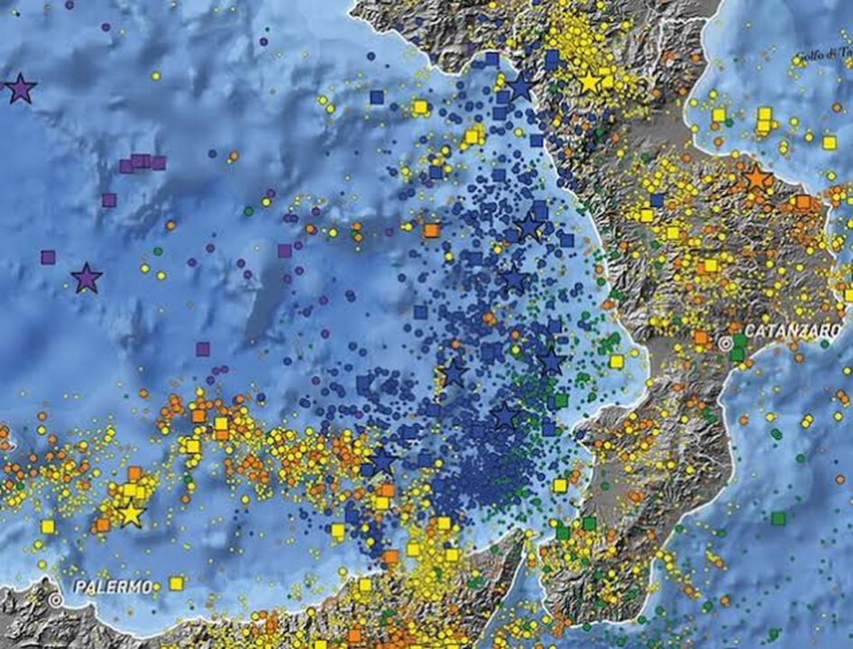Forte scossa di terremoto (M 4.7) nel Tirreno Meridionale: nessun danno in Calabria e Sicilia