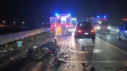 Mauro Del Vecchio e Leopoldo Colicelli morti nello scontro fra moto