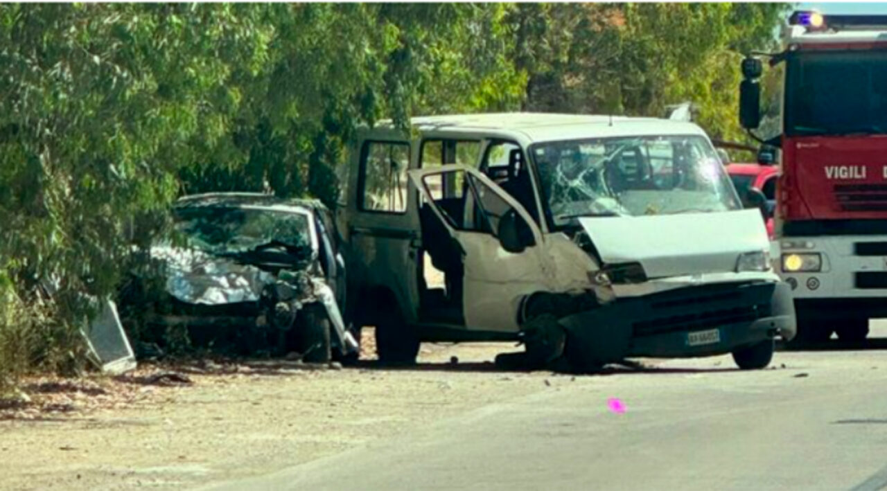 Manduria-Francavilla: auto contro furgone, sei feriti di cui due in codice rosso