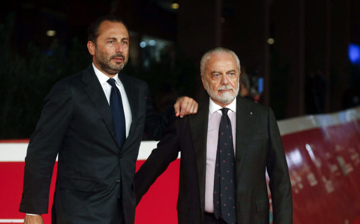 Falso in bilancio e bancarotta, indagati Aurelio e Luigi De Laurentiis