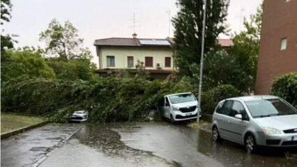 Drammatico nubifragio nel Modenese: scontro frontale a Bomporto, morto un uomo di 68 anni