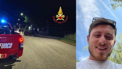 Gioia Sannitica: auto si ribalta sulla Provinciale 290. Muore a 26 anni Mariano Della Minerva