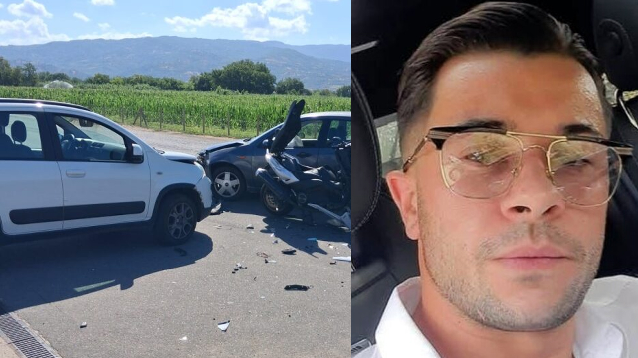 Bisignano: Andrea Rago, 28 anni, muore nello scontro tra due auto e uno scooter