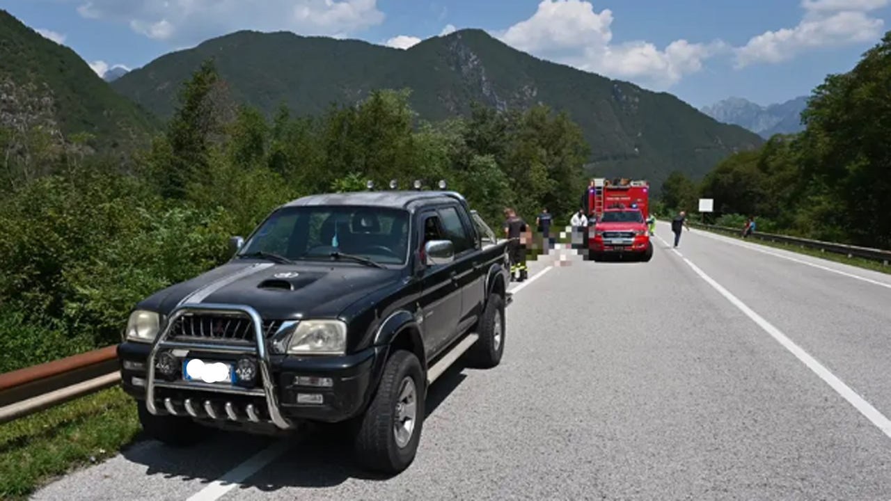Moggio Udinese, scende dall’auto: muore sul colpo il 41enne Cristian Pascoletti