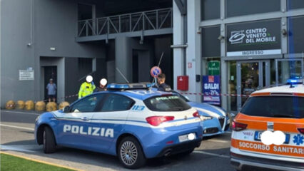 Brescia: tentato femminicidio davanti al centro commerciale