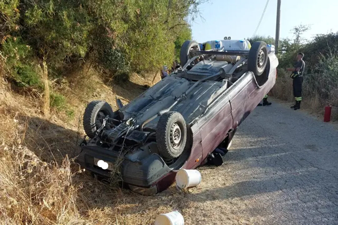Siurgus Donigala, auto si ribalta in una strada comunale: muore il pensionato 71enne Paolo Boi
