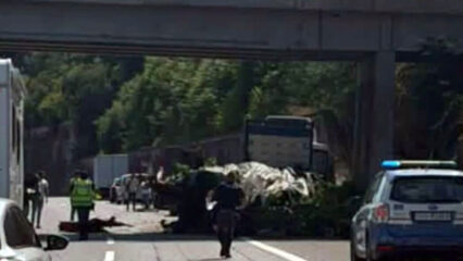 Autostrada A18: camionista travolto e ucciso sulla corsia d'emergenza tra Fiumefreddo e Giarre