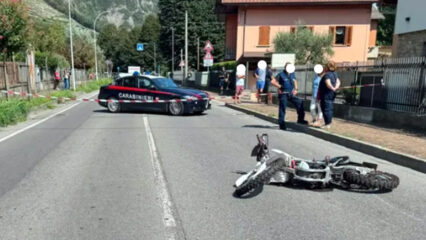Darfo Boario Terme: muore a 22 anni Daniele Gabossi in incidente con la moto