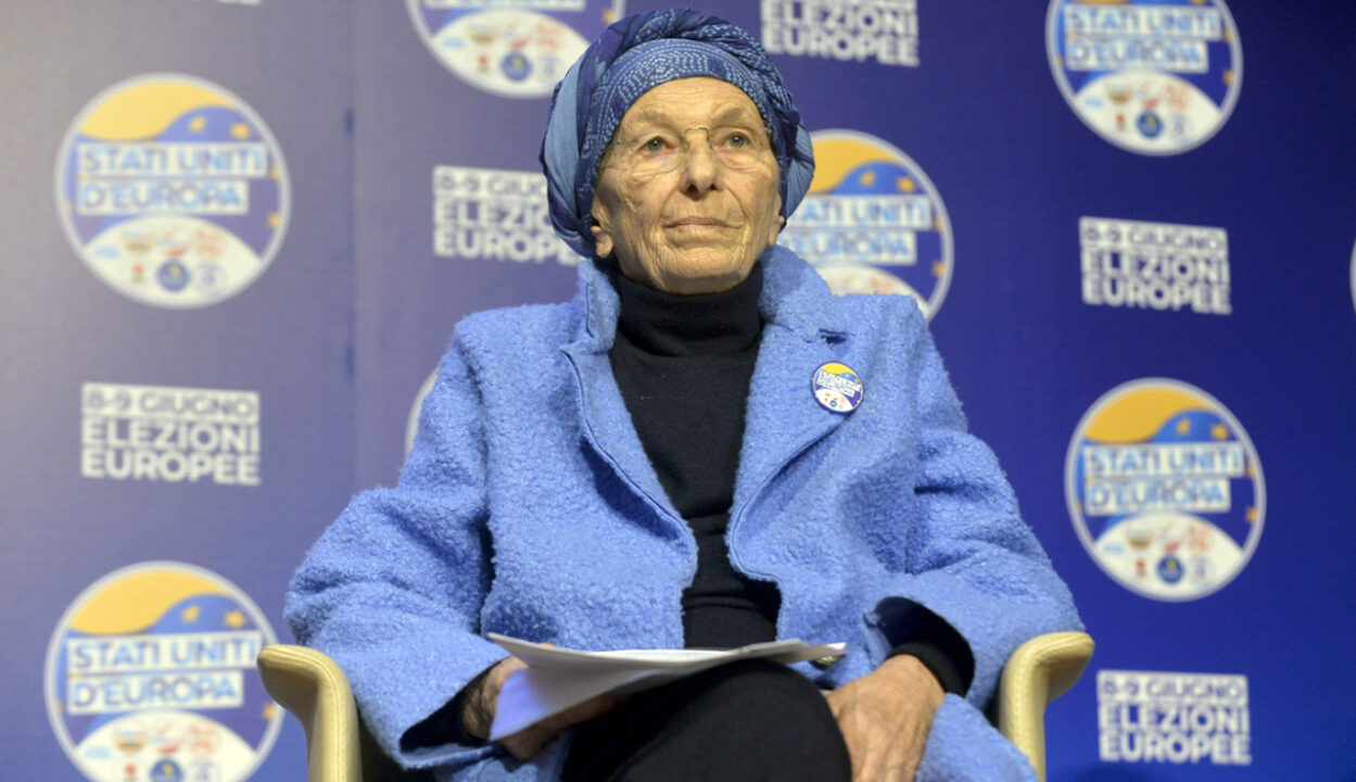 Malore in casa per Emma Bonino, ricoverata in codice rosso al Santo Spirito