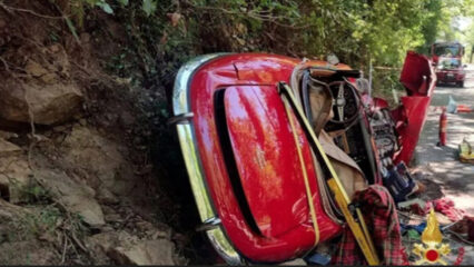 Gaiole in Chianti, auto si ribalta: muore turista inglese di 72 anni