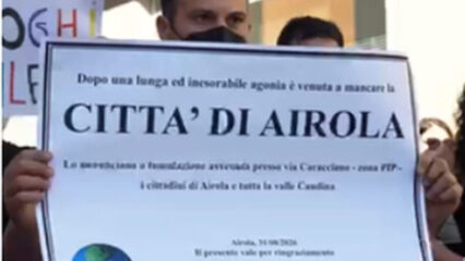 Sannio: emergenza ambientale ad Airola, i fumi tossici dell'incendio sequestrano la comunità