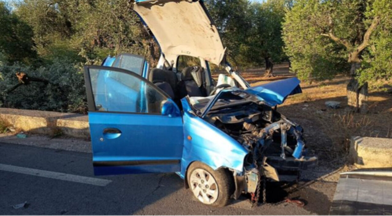 Concetta Brattoli finisce fuoristrada con l’auto e muore a Giovinazzo