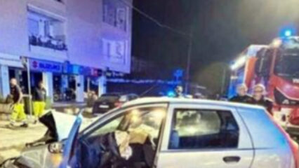 Castromediano: auto contro camion. Muore il 41enne Alberto Russo e il suo cane