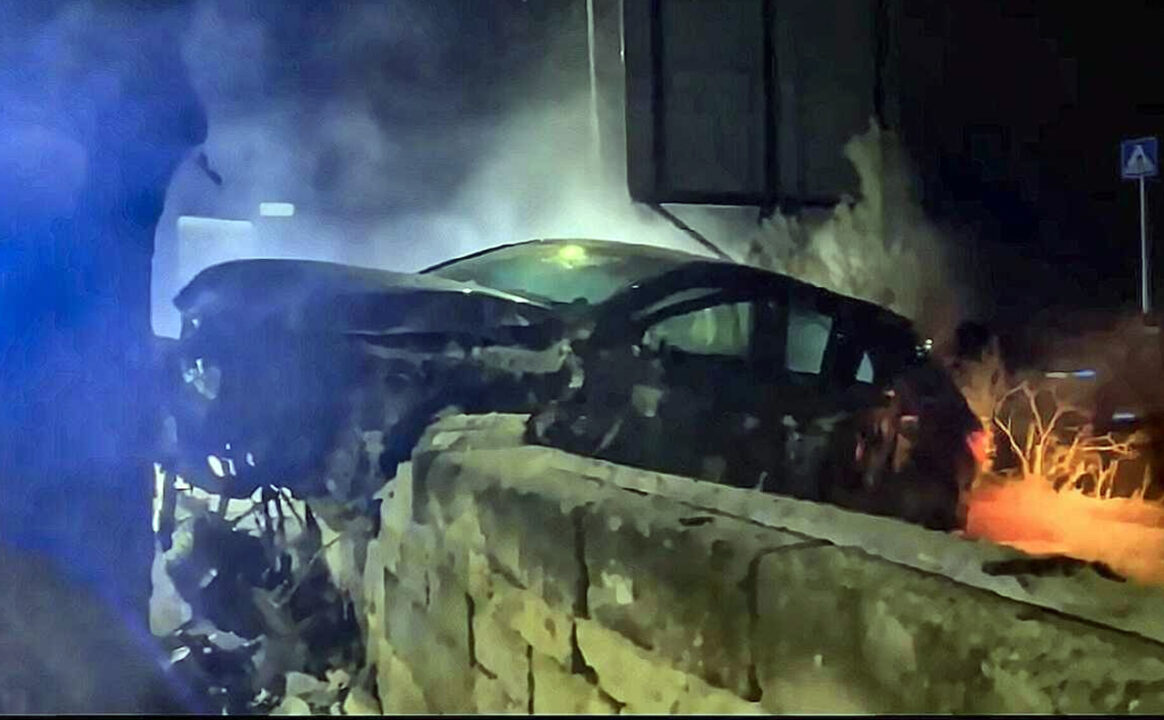 Massafra: fuga dai Carabinieri a folle velocità su un’Audi RS3. Sfiorata la tragedia, 6 ragazzi in ospedale