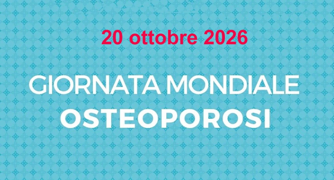 La Giornata Mondiale dell’Osteoporosi (World Osteoporosis Day) si celebra ogni anno il 20 ottobre